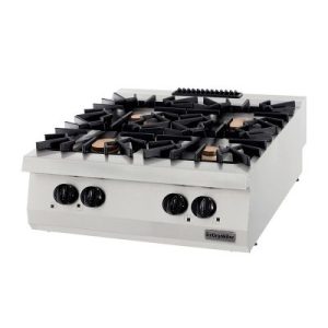 Öztiryakiler OSOG 8090 P Set Üstü Dörtlü Ocak, 80x90x30 cm, Gazlı
