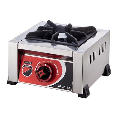 SilverInox 2900 Tek Gözlü Set Üstü Mini Ocak, LPG'li