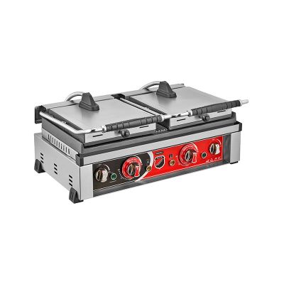 SilverInox SS-20DH Style Çift Kapaklı Hamburger Makinesi, 20 Dilim, Elektrikli - Görsel 2