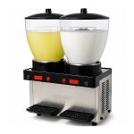 Hosk Special Çift Hazneli Ayran ve Soğuk İçecek Dispenseri, 2x20 L, Inox