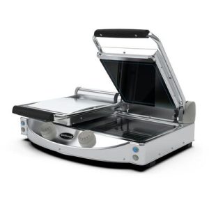 Spidocook SP 020 P Düz Yüzey Seramik Camlı Izgara & Tost Makinesi, Elektrikli