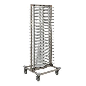 Tribeca Tabak İstif Arabası, 80 Tabaklık, 720x720x1820 mm