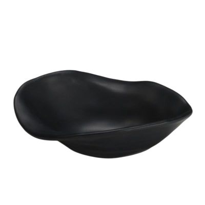 Zicco K-9800 Taş Model Melamin Teşhir Tabağı, 19x23 cm, Beyaz