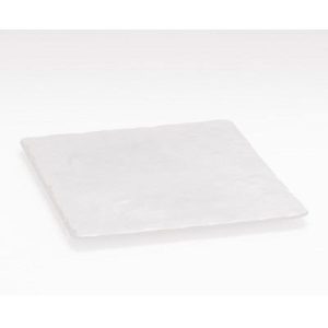 Zicco K-9500 Taş Model Melamin Teşhir Tabağı, 26x32 cm, Beyaz