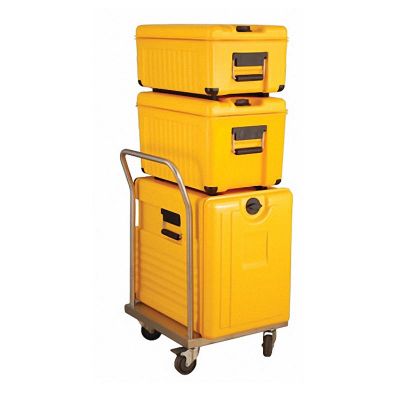 Avatherm Thermobox Trolley Taşıma Arabası, Kulplu, 50x55x90 cm - Görsel 2