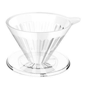 Timemore Crystal Eye 02 V60 Plastik Dripper, 4 Fincan