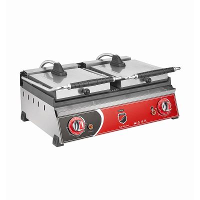 SilverInox 2132 Tost Makinesi, Çift Kapaklı, 20 Dilim, Elektrikli - Görsel 2