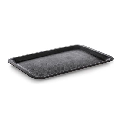 Tria TF2030SCM Mat Yüzey Kraft Dikdörtgen Tepsi, 20x30 cm, Karbon Siyah