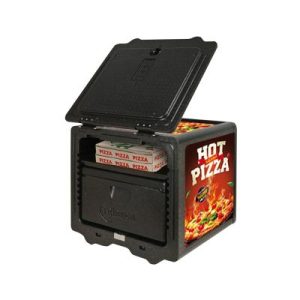 Tribeca EPP-MBPF Önden Yüklemeli Motor Arkası Thermobox, 100 L, Siyah