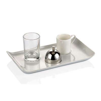 Biradlı BRD-406410 Dikdörtgen Türk Kahve Servis Takımı, 26x14.5 cm