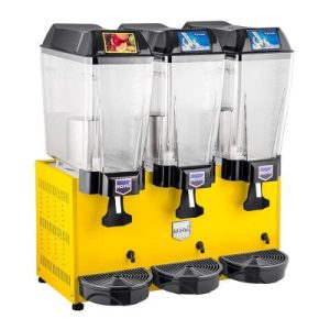 Remta ST19 Şerbet Soğutucu, 3 Hazneli, Şerbet+Ayran+Ayran, 20+20+20 L, Sarı