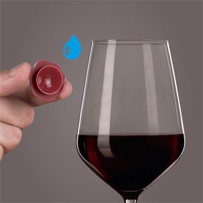 Vacu Vin 1886461 8 Parça Bardak Markörleri - Görsel 5