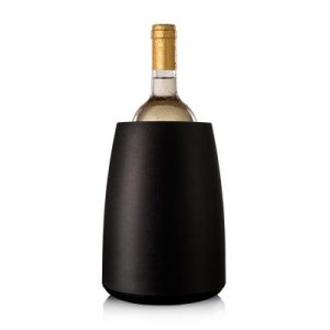 Vacu Vin 3069414 Elegant Aktif Şarap Soğutucu, Siyah