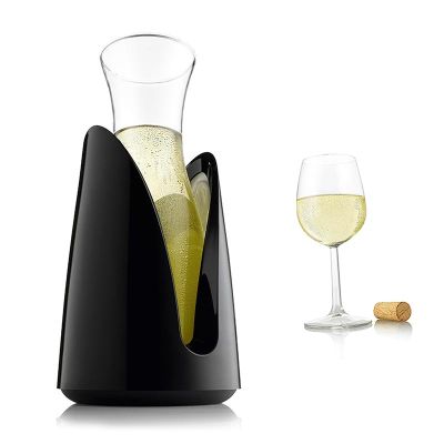 Vacu Vin 3645460 Aktif Soğutucu Karaf, Siyah - Görsel 2