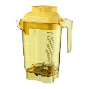 Vitamix Drink Machine Advance, Barboss, Touch Go&2, Quiet One Uyumlu Komple Hazne, 0.9 L, Sarı