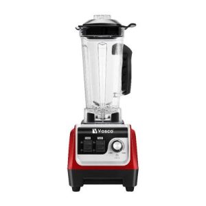 Vosco VHS-206 Manuel Buz Kırıcı Bar Blender, 2 L, 2000 W, Kırmızı