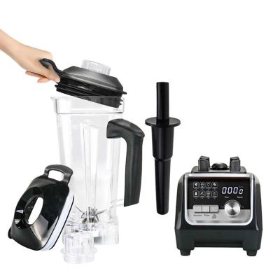 Vosco VHS-206C Pro Dijital Buz Kırıcı Bar Blender, 2 L, 1600 W, Kırmızı - Görsel 4