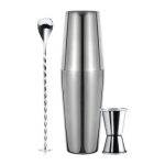Vosco VSC-300B 3 Parça Boston Shaker Kokteyl Seti, 750 ml