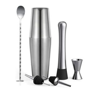 Vosco VSC-600B 6 Parça Boston Shaker Kokteyl Seti, 750 ml