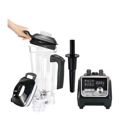 Vosco VHS-206C Pro Dijital Buz Kırıcı Bar Blender, 2 L, 1600 W, Siyah - Görsel 4