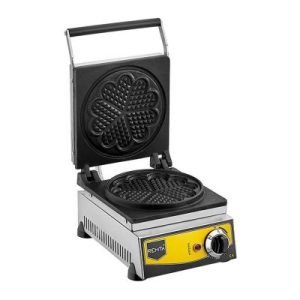Remta W12 Tekli Çiçek Model Waffle Makinesi, 21 cm, Elektrikli