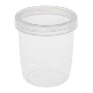Bora Plastik Vidalı Saklama Kabı, Vidalı, No: 3, 410 ml