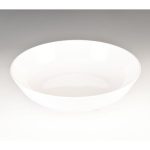 Zicco K-993 Yuvarlak Melamin Teşhir Tabağı, 33.5x9 cm, Beyaz