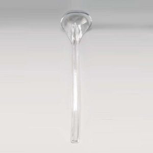 Zicco PDF-350 Polikarbon Çift Taraflı Sos Kepçesi, 25 cm, Şeffaf