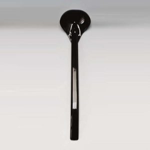 Zicco PDF-350 Çift Taraflı Polikarbon Sos Kepçesi, 25 cm, Siyah
