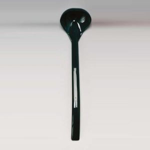 Zicco PDF-350 Çift Taraflı Polikarbon Sos Kepçesi, 25 cm, Yeşil