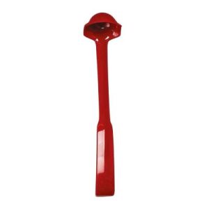 Zicco PDF-340 Çift Taraflı Polikarbon Sos Kepçesi, 27 cm, Kırmızı
