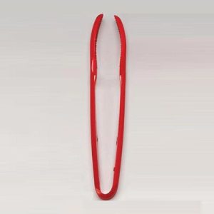 Zicco PDF-3077 Polikarbon Çok Amaçlı Maşa, 18 cm, Kırmızı