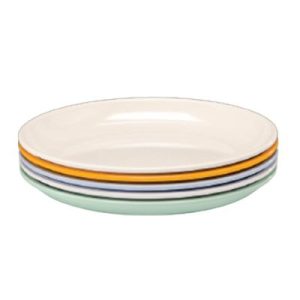 Zicco K-2002 Oval Melamin Teşhir Tabağı, 35x26x4.5 cm, Mavi