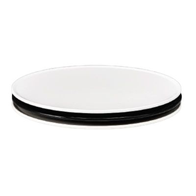 Zicco K-2046 Melamin Teşhir Tabağı, 32.5 cm, Siyah