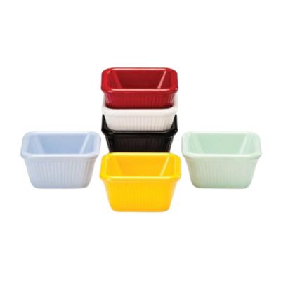 Zicco K-5006 Köşeli Mini Sosluk Reçellik, 7x3 cm, Sarı - Görsel 2