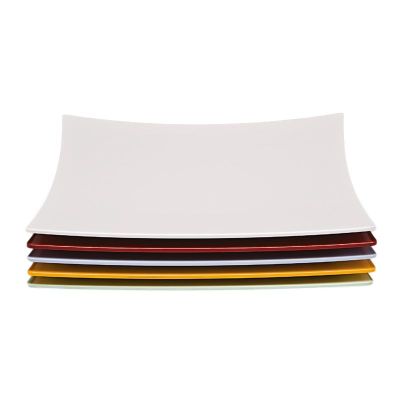 Zicco K-777 Melamin Kare Teşhir Tabağı, 35x35 cm, Mavi