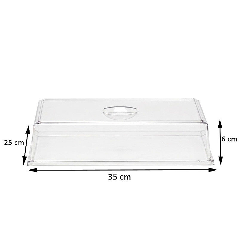 Zicco ZCP-780 Polikarbon Kapak, 25x35x6 cm - Görsel 2
