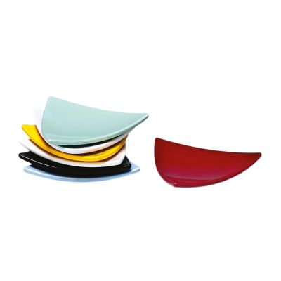 Zicco K-3511 Melamin Mini Teşhir Tabağı, 10.5 cm, Kırmızı