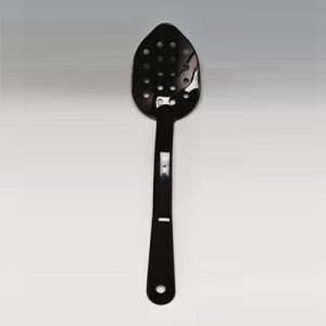 Zicco PDF-322 Delikli Polikarbon Servis Kaşığı, 31 cm, Siyah