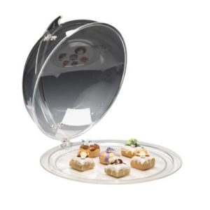 Zicco ZCP-857 Sabit Kapaklı Polikarbon Fanus, 50x26 cm