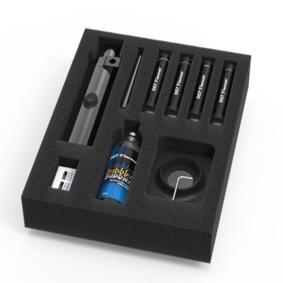 100% Chef 007 Aladin Flavour Pro Aroma ve Baloncuk Tabancası, Siyah - Görsel 3