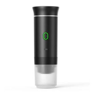4Berry Cm-Pro Taşınabilir Şarjlı Kapsül ve Toz Kahve Uyumlu Espresso Makinesi, Siyah