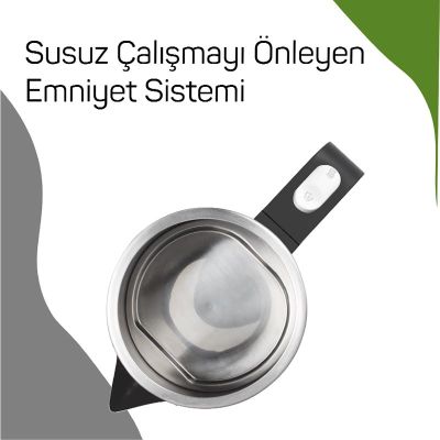Arzum AR3129 Deminde Inox Çay Demleme Makinesi - Görsel 3