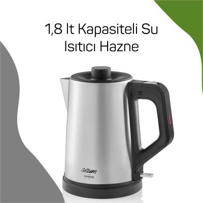 Arzum AR3129 Deminde Inox Çay Demleme Makinesi - Görsel 4