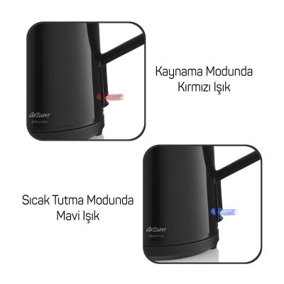 Arzum AR3134 Dreamtea Çay Makinesi, Siyah - Görsel 4