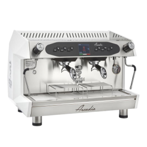 Bezzera Arcadia DE PID Tall Cup Tam Otomatik Espresso Kahve Makinesi, 2 Gruplu, Mat Beyaz
