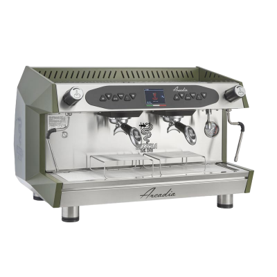 Bezzera Arcadia DE PID Tall Cup Tam Otomatik Espresso Kahve Makinesi, 2 Gruplu, Mat Yeşil