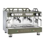 Bezzera MODA DE Tall Cup Tam Otomatik Espresso Kahve Makinesi, 2 Gruplu, Yeşil