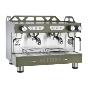 Bezzera MODA DE Tall Cup Tam Otomatik Espresso Kahve Makinesi, 2 Gruplu, Yeşil