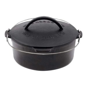 Big Green Egg Döküm Demir Güveç Tenceresi, 5.2 L